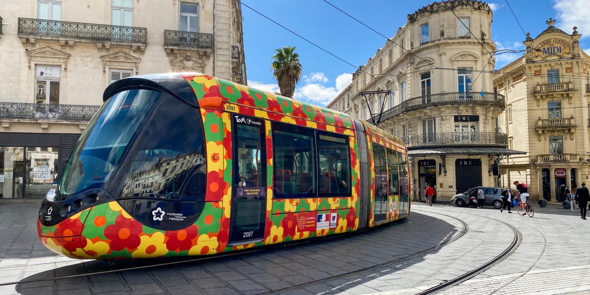 Tramway à Montpellier